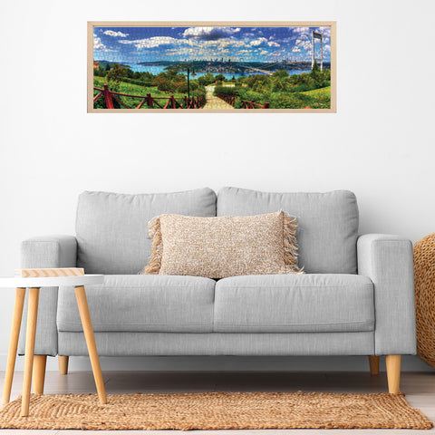 Bosphorus from Otağtepe 1000 Piece Jigsaw Puzzle