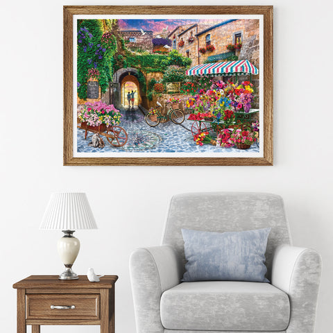 The Flower Market 1000 Piece Jigsaw Puzzle