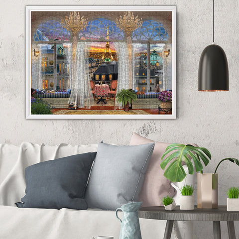 Paris Roof Terrace 1000 Piece Jigsaw Puzzle