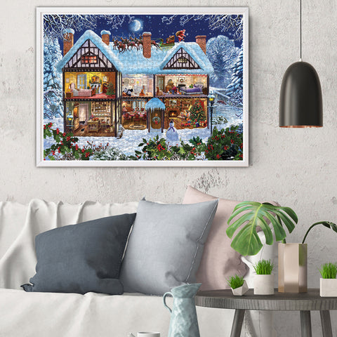 Seasons House 1000 Piece Jigsaw Puzzle