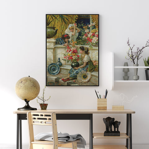 Flowers of the East 1000 Piece Jigsaw Puzzle