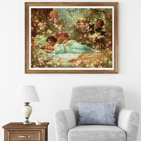 The Rose Bower 1000 Piece Jigsaw Puzzle