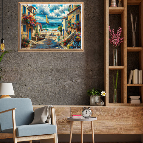 Dreamy Village 1000 Piece Jigsaw Puzzle
