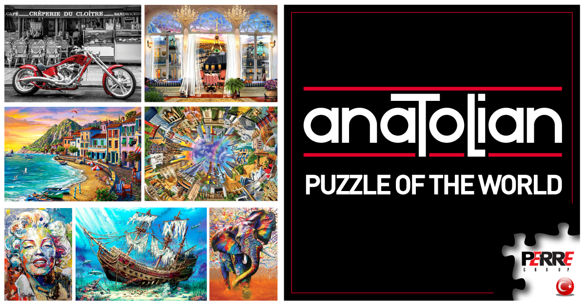 Tapis de puzzle 1000-3000 pièces - Anatolian - Rue des Puzzles