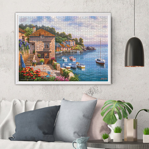Harbor Garden 1000 Piece Jigsaw Puzzle
