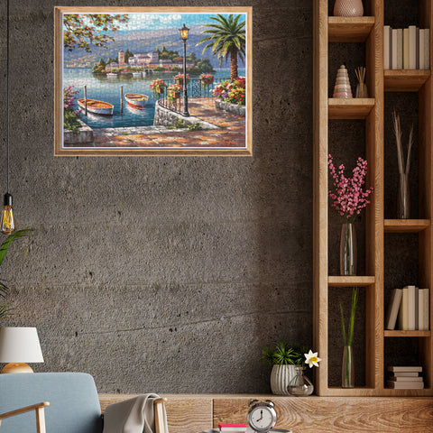 Lago del Porto 1000 Piece Jigsaw Puzzle