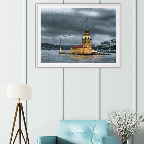 Kýz Kulesi Nostalji 1000 Piece Jigsaw Puzzle