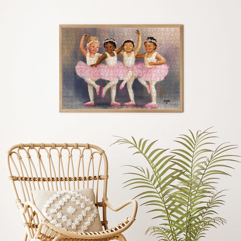 Little Ballerinas 500 Piece Jigsaw Puzzle