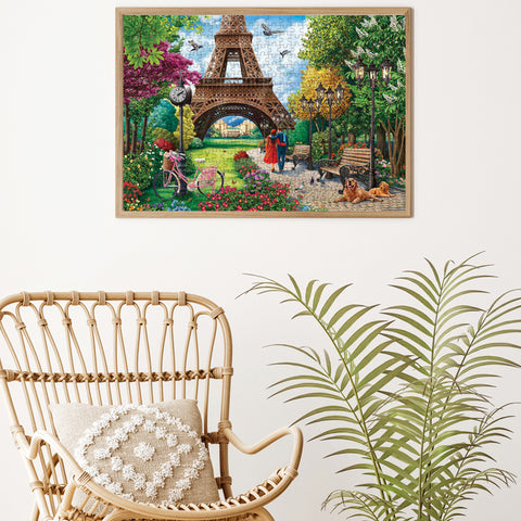 Spring in Paris 500 Piece Jigsaw Puzzle