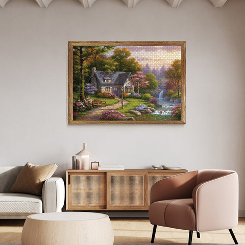 Stonybrook Falls Cottage 2000 Piece Jigsaw Puzzle