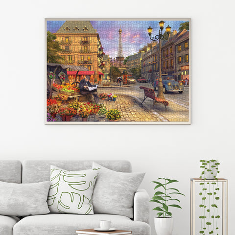 Paris Street Life 1500 Piece Jigsaw Puzzle