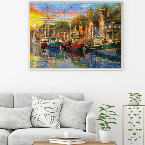 Harbour Lights 1500 Piece Jigsaw Puzzle
