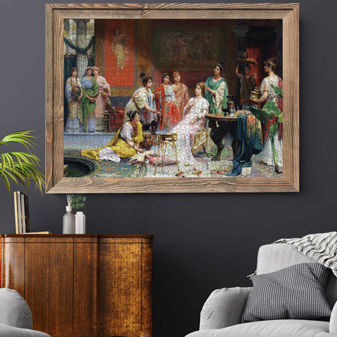 Toilette of a Roman Lady 1500 Piece Jigsaw Puzzle