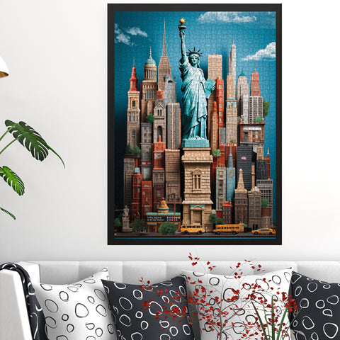 New York 1500 Piece Jigsaw Puzzle NEW