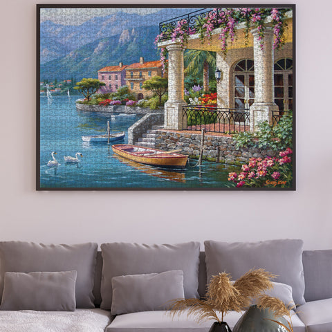 Villa on the Bay 3000 Piece Jigsaw Puzzle