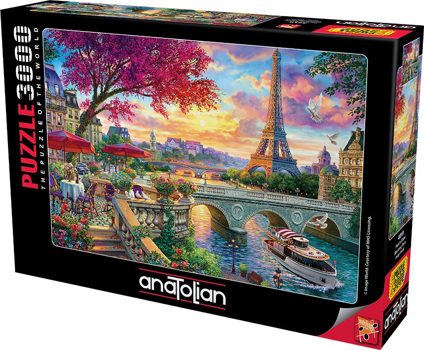 Puzzle Educa 3000 P Paris Sunset 