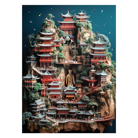 China 1000 Piece Jigsaw Puzzle