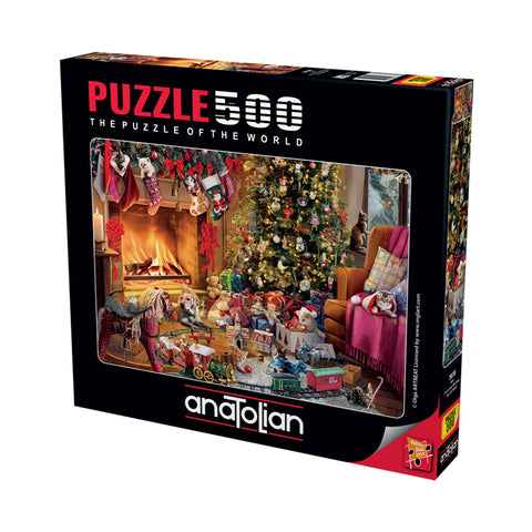 Christmas Morning 500 Piece Jigsaw Puzzle