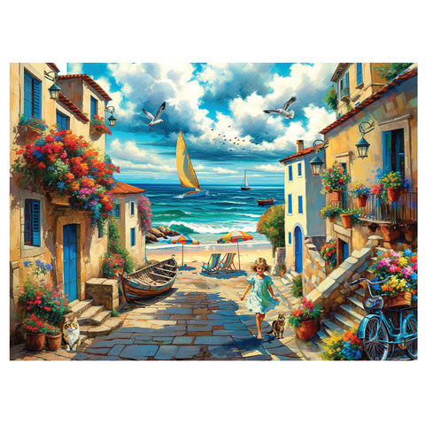 Dreamy Village 1000 Piece Jigsaw Puzzle