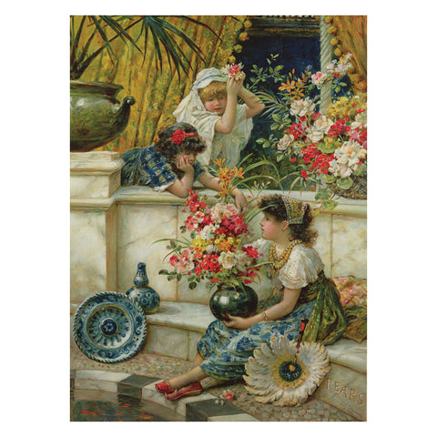 Flowers of the East 1000 Piece Jigsaw Puzzle