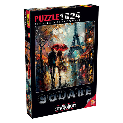 Love In Paris 1024 Piece Jigsaw Puzzle
