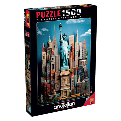 New York 1500 Piece Jigsaw Puzzle NEW