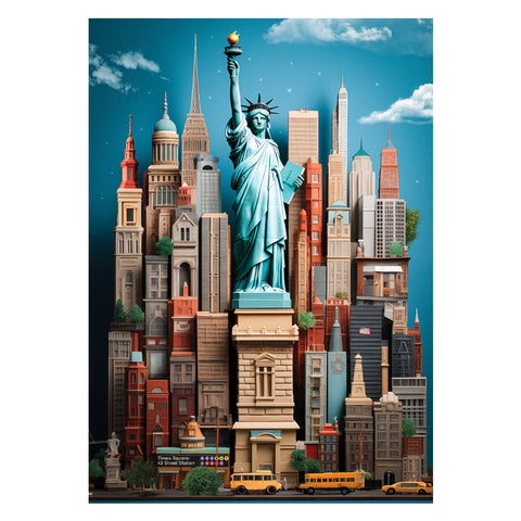 New York 1500 Piece Jigsaw Puzzle NEW