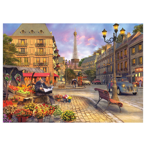 Paris Street Life 1500 Piece Jigsaw Puzzle