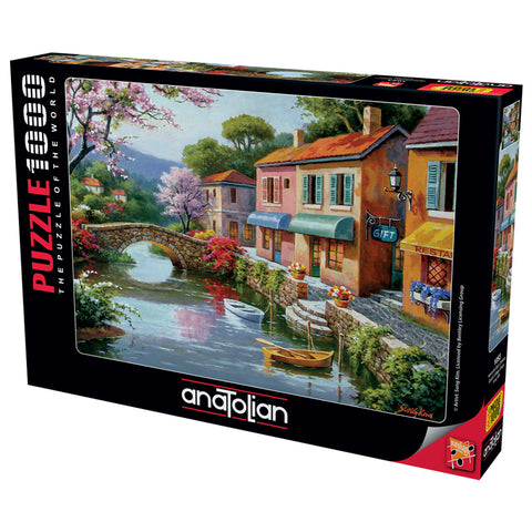 Quaint Village Shops 1000 Piece Jigsaw Puzzle