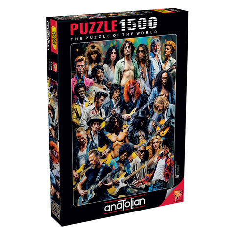 Rock Stars 1500 Piece Jigsaw Puzzle
