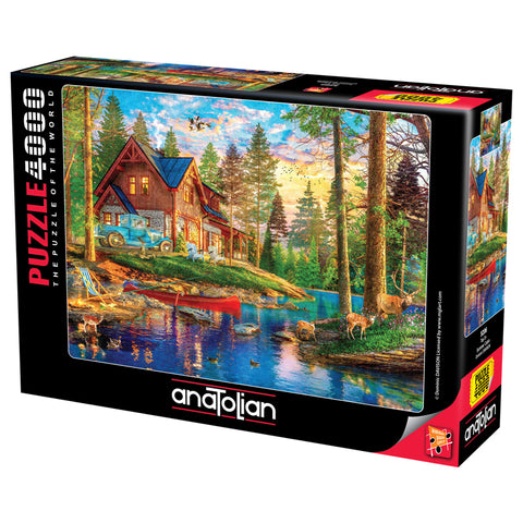 Summer Cabin 4000 Piece Jigsaw Puzzle