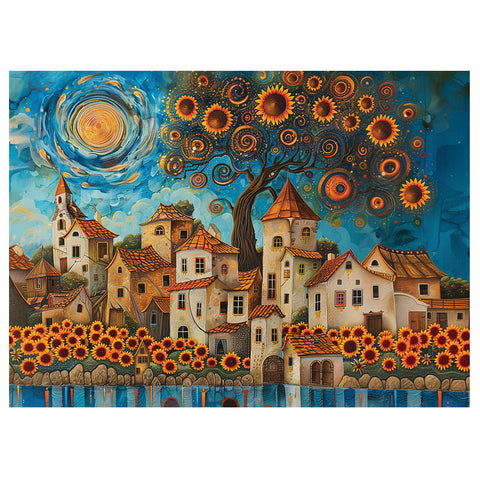 Sunflowers 1000 Piece Jigsaw Puzzle