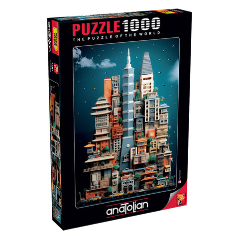 Taipei 1000 Piece Jigsaw Puzzle