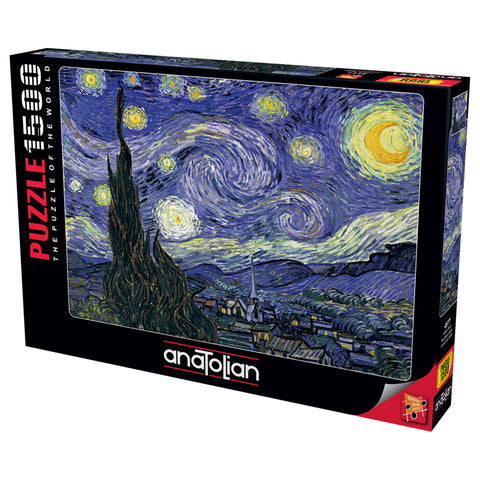 The Starry Night 1500 Piece Jigsaw Puzzle