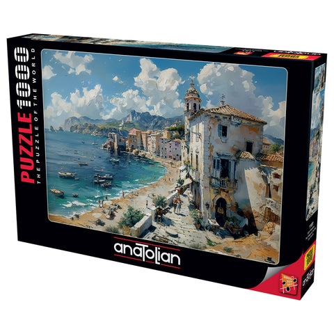 The Village By The Sea 1000 Piece Jigsaw Puzzle