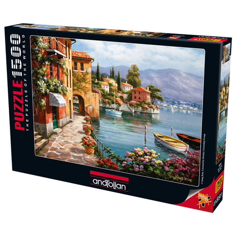 Villa De Lago 1500 Piece Jigsaw Puzzle