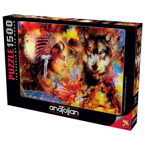 Wolf Maiden  1500 Piece Jigsaw Puzzle