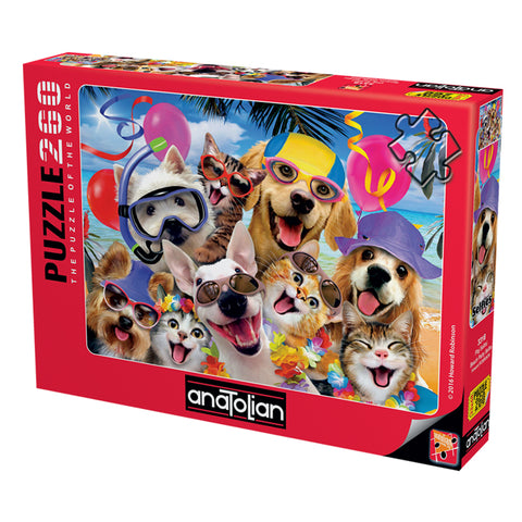Beach Party Selfie 260 XL Piece Jigsaw Puzzle