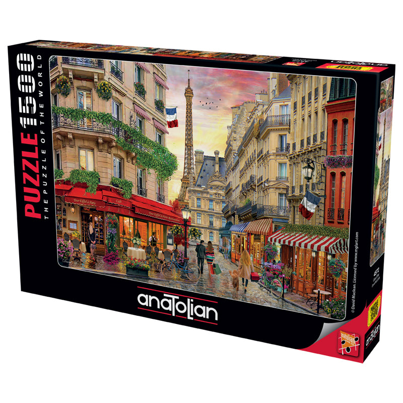 Anatolian Puzzle - Cafe Eiffel, 1500 Piece Puzzle, #4572
