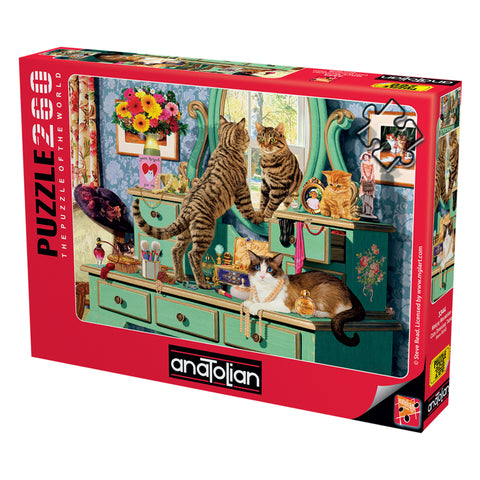 Cats Dressing Table 260 XL Piece Jigsaw Puzzle