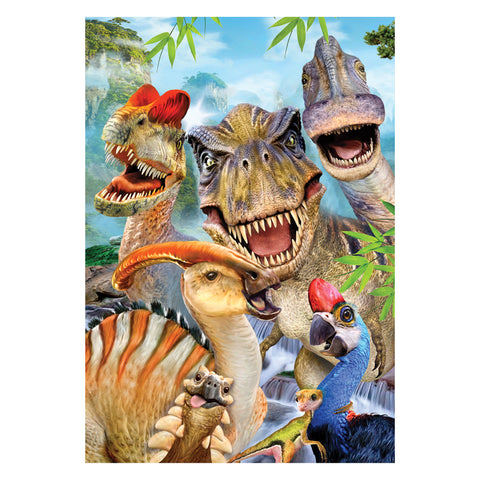Dino Selfie 260 Piece Jigsaw Puzzle