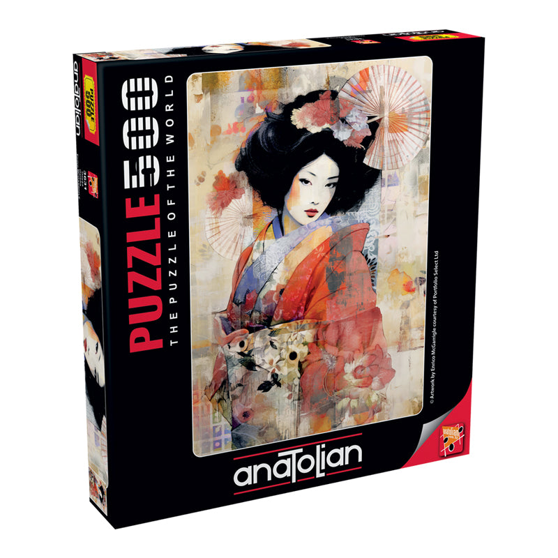 Anatolian Puzzle - Geisha, 500 Piece Puzzle, #3631