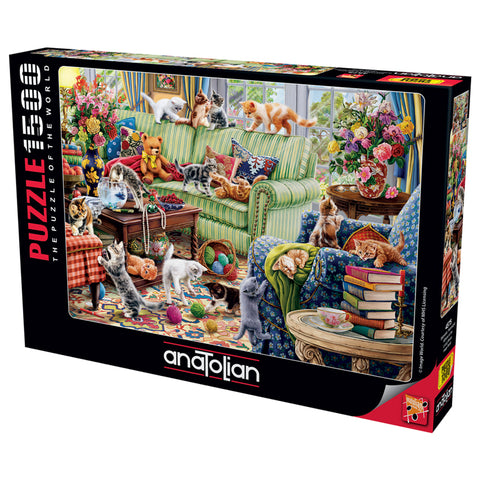 4575 Kittens in the Living Room 1500 piece