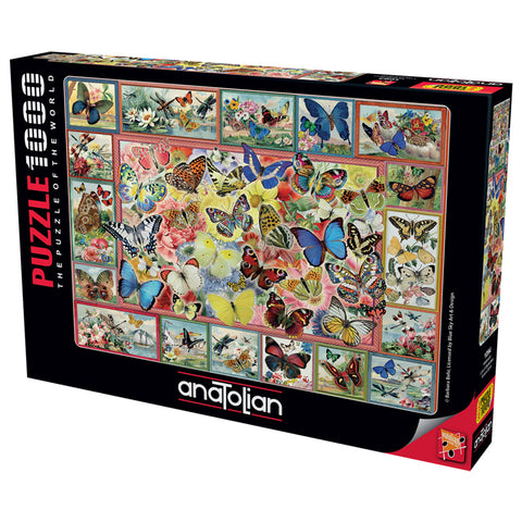 Lots of Butterflies 1000 Piece Jigsaw Puzzle