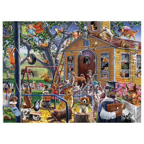 Naughty Dogs 1000 Piece Jigsaw Puzzle