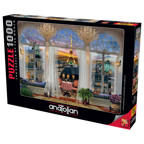 Paris Roof Terrace 1000 Piece Jigsaw Puzzle