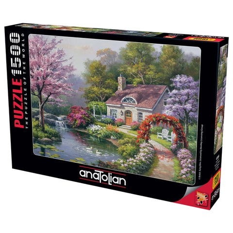 Spring Cottage In Full Bloom