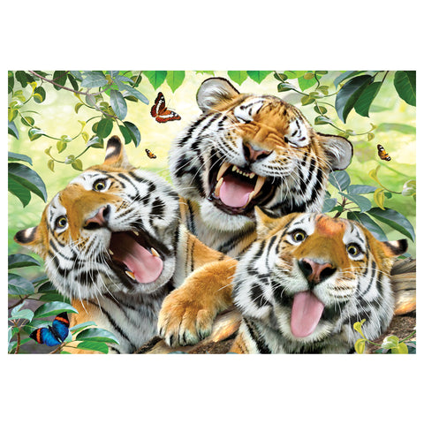 Tiger Selfie 260 Piece Jigsaw Puzzle