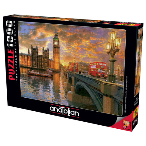 Westminster Sunset 1000 Piece Jigsaw Puzzle