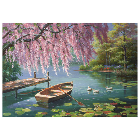 Willow Spring Beauty 500 Piece Jigsaw Puzzle